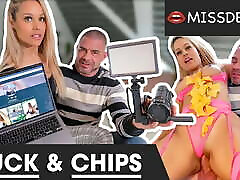 Eating Chips While Fucking! MISSDEEP.com