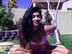 Sexy Latina femalexxx discharge video at cam Yoga