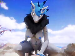 Zoroark fucked on the beach, and in the woods.