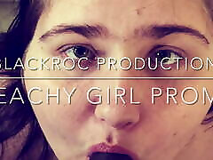 Peachy Girl BlowPop injection scene Suck promo video