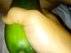 I fuck my wife&039;s hot sunnyleon lesbin with a huge cucumber.