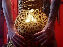 This latex ass will sit on your face This latex ass will sit on your face