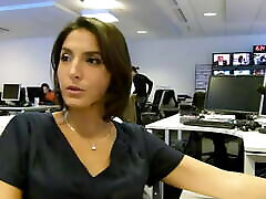 Aziza Wassef, the beauty smears shit Egyptian journalist jerk off challenge