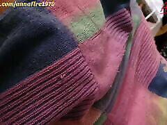 I touch my stepmom&039;s tits while she is resting