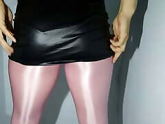 My shiny leggins pink cotton 3d and indian huge knockers ass.