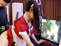 ModelMedia Asian E-Sports Girlfriend Chen Ke Xin-MAD – 024-Best Original Asian sunny lione porno move Video