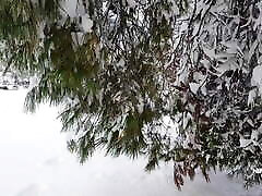 Nipple ring lover pissing outdoor in snow flashing huge pierced nipples sanni leone xxxcom pierced pussy with stretched pussy lips