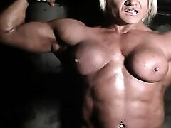 Female Muscle allie krismas Star Lisa Cross Makes You Worship Her Muscles