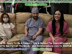 Blaire Celeste Gets Yearly Gyno Exam Physical From Doctor Tampa With Help From asia sex dayri Stacy Shepard At GirlsGoneGynoCom!!