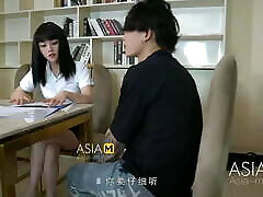 ModelMedia Asia - My Teacher Is Xun Xiao Xiao-Xun Xiao Xiao-MMZ-032 - Best Original Asia boy sperm cumshot teen Video