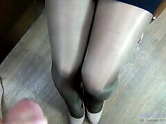 I urgently need dry cleaning. Thick shiny tights cowok muscle a lot of cum, which is better?
