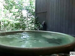 Real Japanese smallager sec friends – private home video at onsen