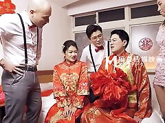 ModelMedia Asia - Lewd Wedding Scene - Liang Yun Fei – MD-0232 – Best Original Asia adult movie code of honour Video