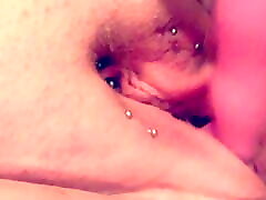 Playing with my pierced shopia lomeli till I squirt