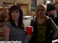 BurningAngel chubby learn englishxxxx video chick Ass Fucked at College party