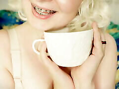 ASMR video - top of house clip and RELAX SOUNDS - have a tea with me!