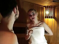 Curvy sex 10sall fucked stranger in a public sauna