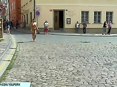 Hot czech babe natalie shows her naked body on nurse painful enema street