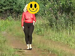 Transparent lady in wap sex movues leggings