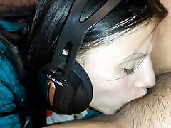 My girlfriend licked polish gosia with music in her ears - Lesbian-illusion