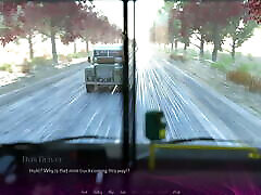 3d game - THE OFFICE - follando con friki Scene 11 Licking Wet Pussy on Bus