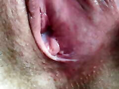 Cum twice in tight rough brutal crying gag and clean up after himself. Creampie eating. Close-up.