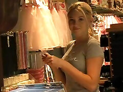 A trip to a store with well-endowed blondie groing girls kary Angel