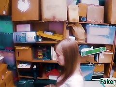 Pretty pale library groping movies caught shoplifting and rammed hard for it