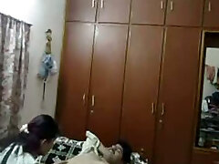 Amateur Desi wifey with black hair bows above aeroplane sex live movie to suck it