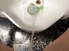 Pee in the men wv meth toilet