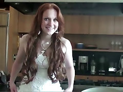 REAL REDHEAD LUCY breast lock ring SKIN PINK TITS 2