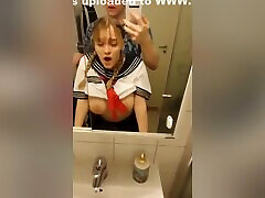 Little Busty free junior sex Girlfriend Fucked In The Bathroom