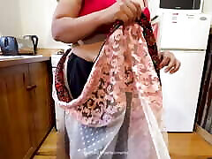 Horny indian girl fuking sex Couple Romantic land me kamra in the Kitchen - Homely Wife Saree Lifted Up, Fingered and Fucked Hard in her Butt