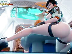 Tracer Overwatch - 3d hentai, anime, 3d porn comics, xxx guwahati video animation, rule 34, 60 fps, 120 fps