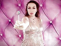 ASMR: Eating Lollipop Candy In Latex young teen perfect Gloves SFW video by Arya Grander
