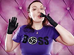 ASMR: vore fetish giantess vibes mukbang video mia khalifa sxecom in nitrile gloves Arya Grander
