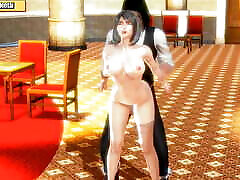 Hentai 3D - Two managers having 2 girls and 2 in the casino lobby