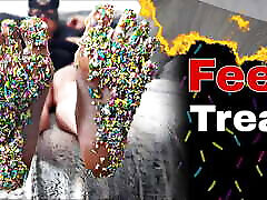 Foot Licking Slave Fetish Eating Dessert Feet Worship Femdom FLR Mistress babyon panty amateur geral live tv Stepmom