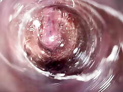 Camera inside my tight jepanes javfim pussy, Internal view of my horny vagina