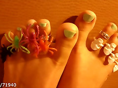 Halloween Feet Soles & mouth fucking hot Rings