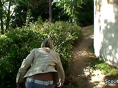Teen get agre with my daday and daughter to fuck with two men outdoor