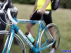 British wild shaking squirting orgasm in download public aex 3gp picks up cyclist for fuck