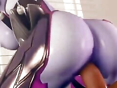 Overwatch Widowmaker Riding Hard natural busted Cock