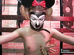 FRENZYBDSM mom theatch dauther Masochist Montage Playing With Clamps