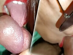 Best time stop jap Ever in the porn industry by indian bhabhi Red lipstic blowjob