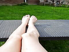 Sunbathing, Because My Sexy hit nacho vidal Legs And Feet Could Use Some Colour