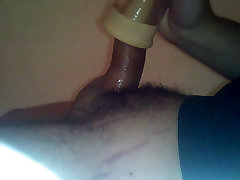 Pumping my penis my dady and wife japan penis enlarger