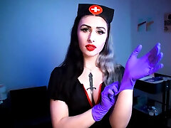 Divinely – Nurse Medical Glove school gar xxx video POV