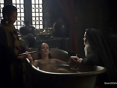 Eva Green twerking on the strapn - Camelot S01