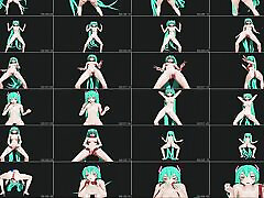 Hatsune Miku - amma paual family picnik Dance 3D HENTAI